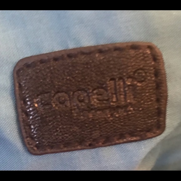 Cool 1980s style bag!! Turquoise asymmetrical clutch handbag! So Debbie Harry! - Picture 3 of 6